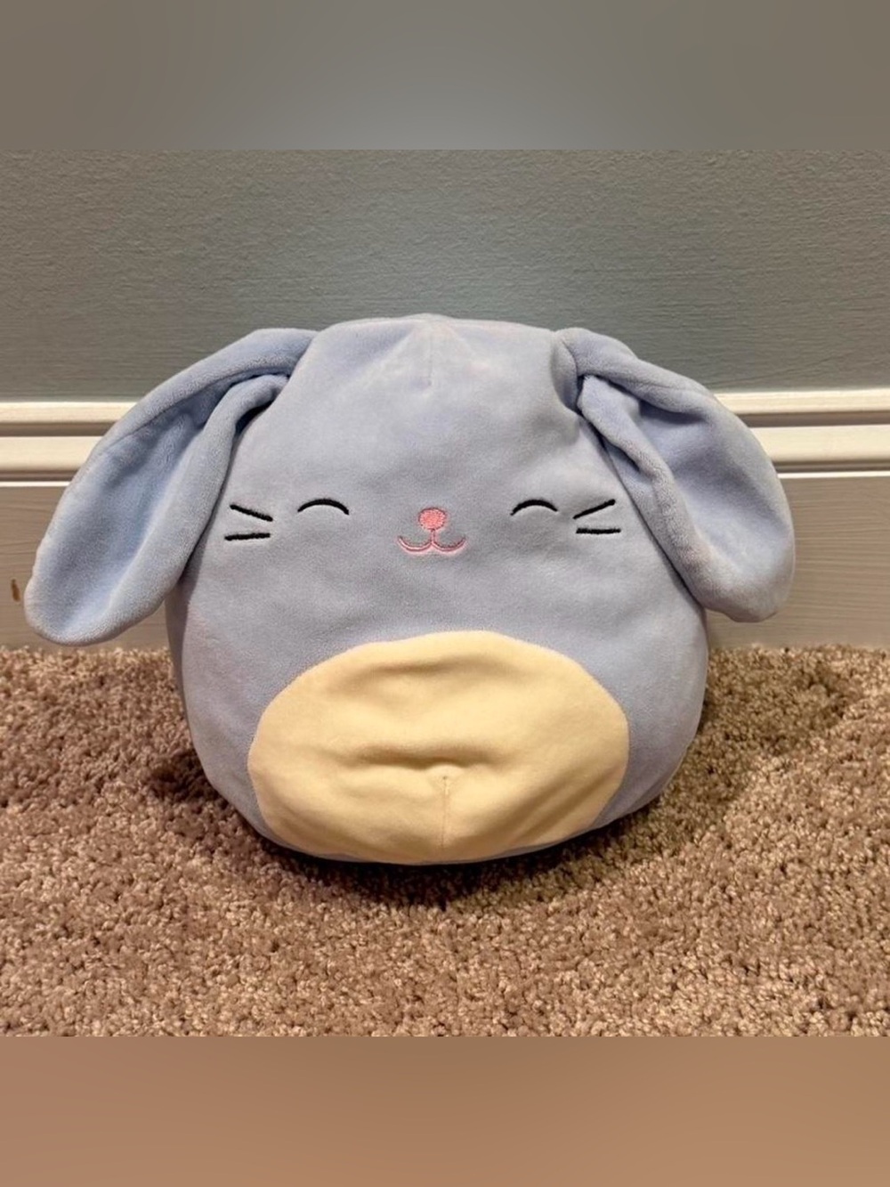 Squishmallow Light Blue Bunny, 12 in